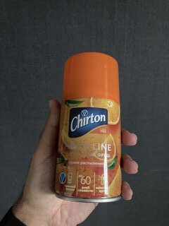 Освежитель воздуха Chirton, 250 мл, Fresh Line Цитрусовый фреш, сменный, сухое распыление - фото 1 от пользователя