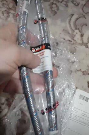 Подводка для воды М10-1/2&quot;х0.6 м, пара, нержавеющая сталь, Valfex - фото 2 от пользователя