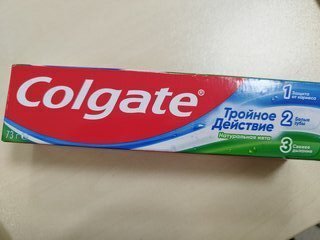 Зубная паста Colgate, Тройное действие, 50 мл - фото 1 от пользователя