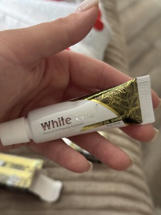 Зубная паста White Glo, Отбеливающая с кокосовым маслом, 24 г - фото 3 от пользователя