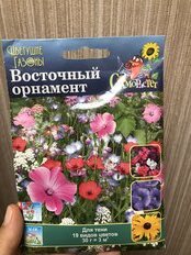 Семена Газон, Восточный орнамент, 30 г, цветущие, цветная упаковка, Русский огород - фото 3 от пользователя