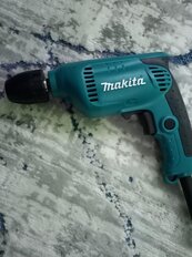 Дрель Makita, 6413, быстрозажимной патрон, 10 мм, 10 мм, 450 Вт, с реверсом, 1 скорость - фото 5 от пользователя