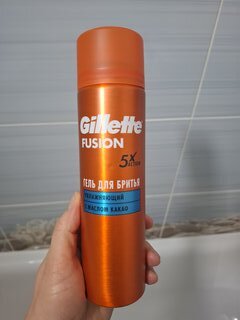 Гель для бритья, Gillette, Fusion Pro Glide Hydrating, 200 мл, 80212956 - фото 2 от пользователя