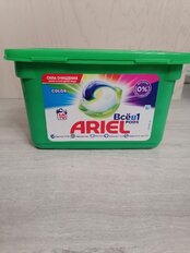 Капсулы для стирки Ariel, Pods Все-в-1 Color, 10 шт, капсула 22.8 г - фото 2 от пользователя