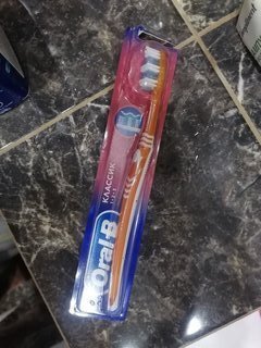 Зубная щетка Oral-B, 3-Effect Classic, средней жесткости, взрослая, 40, 0051008013 - фото 6 от пользователя