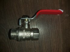 Кран для воды, 1/2&quot;, г-ш, ручка, Эконом, РМС - фото 7 от пользователя