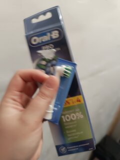 Насадка для электрической зубной щетки Oral-B, CrossAction, 4 шт, EB50RX, белая - фото 5 от пользователя