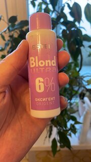 Оксигент для волос, Estel, Ultra Blond, 6%, 60 мл - фото 1 от пользователя