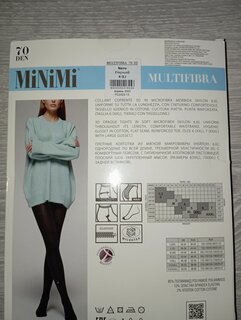 Колготки Minimi, Mini Multifibra, 70 DEN, р. 4, nero/черные - фото 9 от пользователя