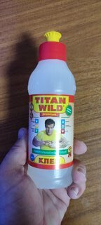 Клей Titan Wild, универсальный, прозрачный, водостойкий, 250 мл, TWP0,25, Premium - фото 1 от пользователя