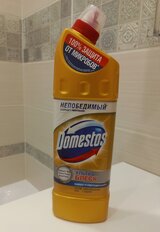 Чистящее средство универсальное, Domestos, Ультра блеск, гель, 1 л - фото 1 от пользователя