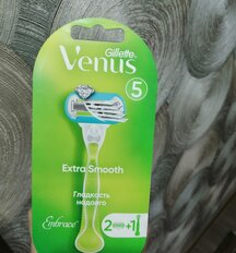 Станок для бритья Gillette, Venus Embrace, для женщин, 2 сменные кассеты - фото 9 от пользователя