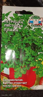 Семена Петрушка листовая, Плайн, 2 г, цветная упаковка, Седек - фото 8 от пользователя