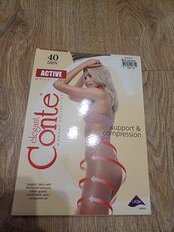 Колготки Conte, Active, 40 DEN, р. 2, natural/телесные, шортики утягивающие - фото 1 от пользователя