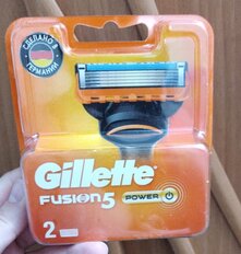 Сменные кассеты для бритв Gillette, Fusion Power, для мужчин, 2 шт - фото 6 от пользователя