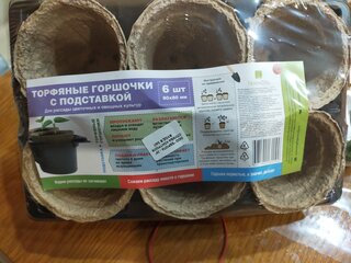 Набор для рассады 6 шт, 80 мм, 6 стаканчиков, с поддоном, с подставкой, ГазонCity - фото 3 от пользователя