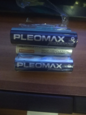 Батарейка Pleomax, АА (R6, 15D), Super heavy duty Samsung, солевая, 1.5 В, спайка, 4 шт - фото 1 от пользователя