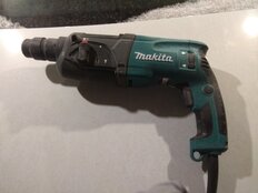 Перфоратор Makita, HR2470/HR2470 Х15, SDS-Plus, 780 Вт, 2.4 Дж, 3 режима, с кейсом, HR2470 - фото 7 от пользователя