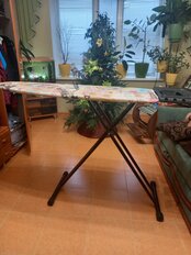 Доска гладильная 123х46 см, Lora Fashion HLF, подставка для утюга, встроенная розетка, удлинитель 2.2 м, Nika, HLF, в ассортименте - фото 5 от пользователя