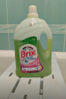 Гель для стирки Brix, 4.3 л, для цветного белья, Color - фото 2 от пользователя