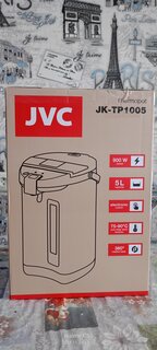 Термопот JVC, JK-TP1005, белый, 5 л, 900 Вт, скрытый нагревательный элемент, металл - фото 4 от пользователя