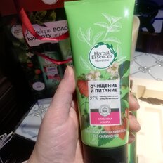 Набор подарочный для женщин, Herbal Essences, Клубника и мята, шампунь, 400 мл + бальзам, 180 мл - фото 4 от пользователя