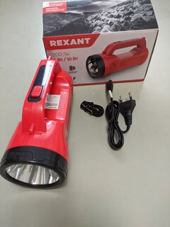 Фонарь ручной Rexant, поисковый с головным и боковым светом, 75-706 - фото 1 от пользователя