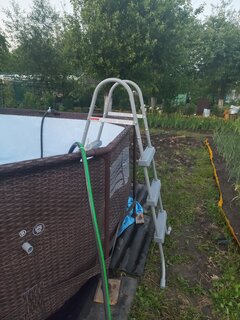 Лестница для бассейна высотой до 107 см, Bestway, 58335 BW - фото 1 от пользователя