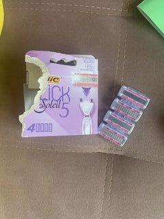 Сменные кассеты для бритв Bic, Click 5 Soleil, для женщин, 5 лезвий, 4 шт, 503711 - фото 6 от пользователя