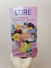 Набор подарочный для женщин, Lure, Delicate Touch, крем для рук увлажняющий 75 мл + крем для рук комплексный уход 75 мл, в ассортименте - фото 3 от пользователя