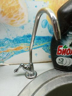 Фильтр для воды Аквафор, Кристалл А, для холодной воды, система под мойку, для жесткой воды, 3 ступ - фото 6 от пользователя