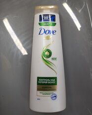 Шампунь Dove, Hair Therapy Контроль над потерей волос, против выпадения волос, 380 мл - фото 3 от пользователя