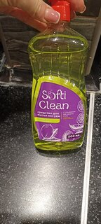 Средство для мытья посуды Softi Clean, Лимон и лемонграсс, 500 мл - фото 1 от пользователя