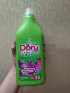 Гель для стирки Grass, 1 л, для цветного белья, Dory - фото 2 от пользователя