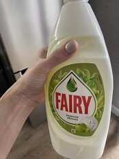 Средство для мытья посуды Fairy, Зеленое яблоко, 900 мл - фото 5 от пользователя