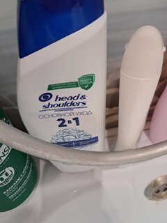 Шампунь бальзам-ополаскиватель Head &amp; Shoulders, 2в1 Основной уход, против перхоти, 600 мл - фото 8 от пользователя