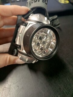 Фонарь налобный, Ultraflash, LED5351, пластик, металлик, 7 LED, 3 режима, 3хR03 - фото 7 от пользователя