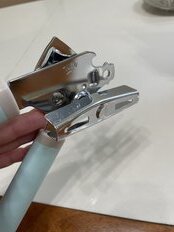 Ключ консервный нержавеющая сталь, навеска, голубой, Daniks, Кванти, YW-KT580-17 - фото 3 от пользователя