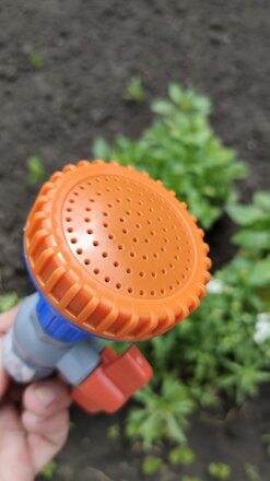 Насадка на шланг 3/4&quot;-1&quot;, с краном - фото 4 от пользователя