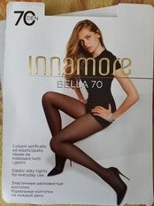 Колготки Innamore, Bella, 70 DEN, р. 5, nero/черные, с шортиками и прозрачным мыском - фото 8 от пользователя