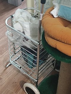 Тележка хозяйственная 91х40х32 см, металл, 80 кг, каркасная, складная, XD2P, XD2P - фото 5 от пользователя