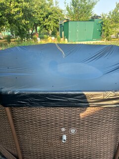 Тент 335 см, круглый, для каркасного бассейна, для бассейнов 305 см, Bestway, 58036 - фото 4 от пользователя