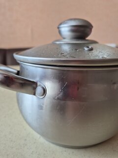 Кастрюля нержавеющая сталь, 1.9 л, с крышкой, крышка стекло, Daniks, Классика, SD-16, индукция - фото 3 от пользователя