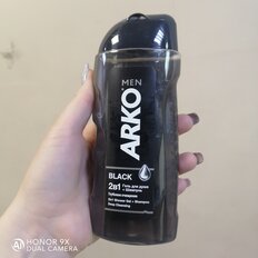 Гель для душа и шампунь Arko Men, Black 2в1, для мужчин, 260 мл - фото 8 от пользователя