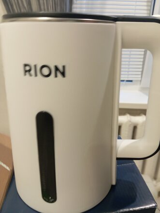 Чайник электрический Rion, CX-K205-18, 1.8 л, 1500 Вт, скрытый нагревательный элемент, сталь, пластик - фото 2 от пользователя