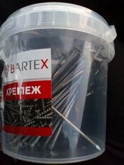 Гвоздь строительный, диаметр 4х120 мм, 1 кг, в банке, Bartex - фото 2 от пользователя