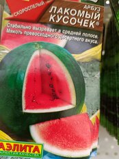 Семена Арбуз, Лакомый кусочек, 1 г, цветная упаковка, Аэлита - фото 8 от пользователя