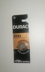 Батарейка Duracell, CR2032, литиевая, 3 В, блистер, 2 шт, Б0037273 - фото 1 от пользователя