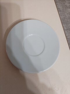 Блюдце фарфор, 13 см, круглое, Трактирный Белое, Дулевский фарфор, 000982 - фото 4 от пользователя