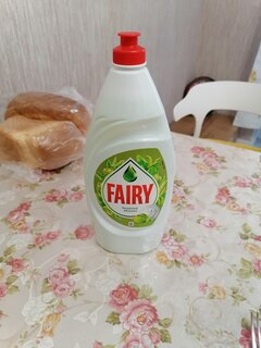 Средство для мытья посуды Fairy, Зеленое яблоко, 900 мл - фото 2 от пользователя